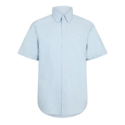 риза,мъжки,ризи,belstaff,men,s,short,sleeve,plain,shirt,sky,blue