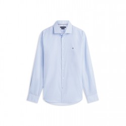 Tommy Hilfiger Tommy MicroPrint LS Sn62 - Sweet Blue мъжки,ризи,tommy,hilfiger,tommy,microprint,ls,sn62,sweet,blue