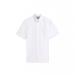 мъжки,ризи,tommy,hilfiger,seersucker,solid,ss,rf,shirt,white