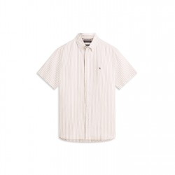 риза,с,къс,ръкав,мъжки,ризи,tommy,hilfiger,men's,patterned,short,sleeve,shirt,sandalwood,strp