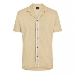 риза,с,къс,ръкав,облекла,на,разпродажба,мъжки,ризи,boss,mens,boss,black,pasini,short,sleeve,collared,shirt,with,contrast,trim,beige,286