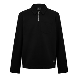 мъжки,горнища,с,качулка,ps,paul,smith,men,s,1,4,zip,fleece,black,79
