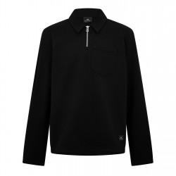 облекла,на,разпродажба,мъжки,ежедневни,облекла,мъжки,горнища,с,качулка,ps,paul,smith,ps,patch,collar,1,2z,sn62,black,79