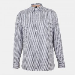 облекла,на,разпродажба,мъжки,ризи,ted,baker,ted,ls,geo,shirt,sn99,taupe