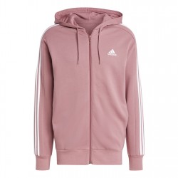 мъжки,суичър,облекла,с,футболна,тема,футболни,анцузи,adidas,essentials,french,terry,3,stripes,zip,hoodie,mens,preloved,crimso