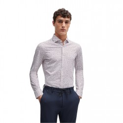 Boss P-Hank-Spread-C1-222 10259051 Oxford Shirt Mens - Open White облекла,на,разпродажба,мъжки,ризи,boss,p,hank,spread,c1,222,10259051,oxford,shirt,mens,open,white