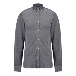 облекла,на,разпродажба,мъжки,ризи,tommy,hilfiger,1985,knitted,sf,shirt,carbon,navy