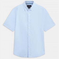 облекла,на,разпродажба,ted,baker,ted,baker,ss,reg,fit,oxford,shirt,lt,blue