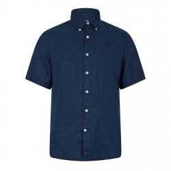 риза,с,къс,ръкав,облекла,на,разпродажба,мъжки,ризи,timberland,timberland,mill,brook,linen,short,sleeve,shirt,dark,sapphire