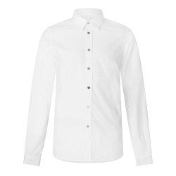 PS Paul Smith PS Multi Button LS S Sn64 - White 01 ps,paul,smith,ps,multi,button,ls,s,sn64,white,01