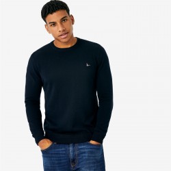 пуловер,мъжки,пуловери,jack,wills,seabourne,crew,neck,logo,jumper,navy