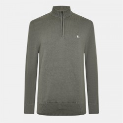 пуловер,мъжки,пуловери,jack,wills,funnel,neck,half,zip,jumper,men,slate