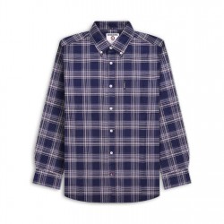 облекла,на,разпродажба,lambretta,sleeve,check,shirt,navy,grey