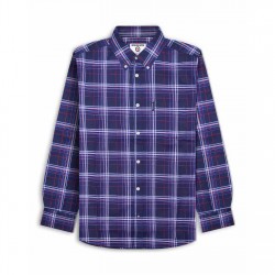 облекла,на,разпродажба,lambretta,sleeve,check,shirt,navy,blue,red