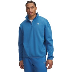 Under Armour Fleece® ¼ Zip Men - Blue / Black мъжки,полари,under,armour,armour,fleece,zip,men,blue,black