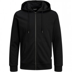 суичър,мъжки,туристически,полари,jack,and,jones,basic,basic,zip,up,hoodie,black