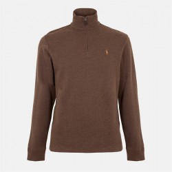 поларена,блуза,облекла,на,разпродажба,мъжки,ежедневни,облекла,мъжки,горнища,с,качулка,polo,ralph,lauren,estate,fleece,quarter,zip,sweater,nutmeg,brown