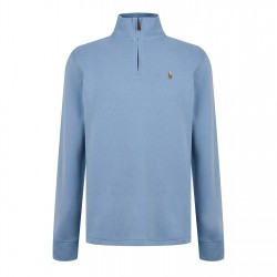 поларена,блуза,облекла,на,разпродажба,мъжки,ежедневни,облекла,мъжки,горнища,с,качулка,polo,ralph,lauren,estate,fleece,quarter,zip,sweater,vessel,blue