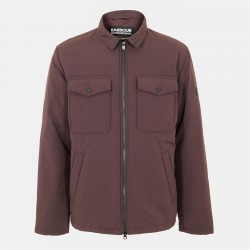 риза,с,дълъг,ръкав,облекла,на,разпродажба,мъжки,якета,barbour,international,men's,distill,quilted,long,sleeve,overshirt,java,red,re92