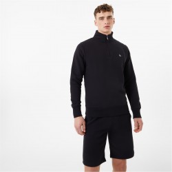 jack,wills,barchester,quarter,zip,sweatshirt,black