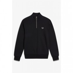 горнище,с,цип,мъжки,ежедневни,облекла,мъжки,горнища,с,качулка,fred,perry,fredperry,half,zip,top,black,102