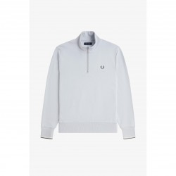 Горнище с цип Fred Perry FredPerry Half Zip Top - Dusky Blue 80B горнище,с,цип,мъжки,горнища,с,качулка,fred,perry,fredperry,half,zip,top,dusky,blue,80b