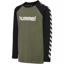 детски,тениски,hummel,t,shirt,l,s,jn41,dusty,olive