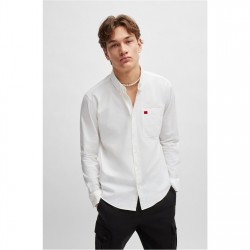 риза,с,дълъг,ръкав,мъжки,ризи,hugo,evito,long,sleeve,shirt,white,199