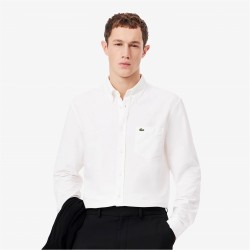 облекла,на,разпродажба,мъжки,ризи,lacoste,button,down,oxford,shirt,white,001