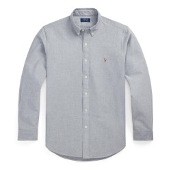 Риза с дълъг ръкав Polo Ralph Lauren Mens Slim Fit Oxford Long Sleeve Shirt - Slate риза,с,дълъг,ръкав,мъжки,ризи,polo,ralph,lauren,men,s,slim,fit,oxford,long,sleeve,shirt,slate