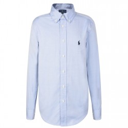 риза,с,дълъг,ръкав,детски,облекла,polo,ralph,lauren,boy's,long,sleeve,oxford,shirt,bsr,blue