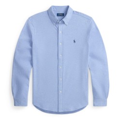 Риза Polo Ralph Lauren Mens Slim Fit Button-Down Plain Shirt - Isle Heather риза,мъжки,ризи,polo,ralph,lauren,men,s,slim,fit,button,down,plain,shirt,isle,heather