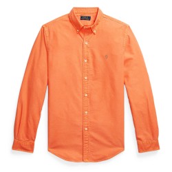 Риза с дълъг ръкав Polo Ralph Lauren Mens Slim Fit Oxford Long Sleeve Shirt - Spring Melon риза,с,дълъг,ръкав,мъжки,ризи,polo,ralph,lauren,mens,slim,fit,oxford,long,sleeve,shirt,spring,melon