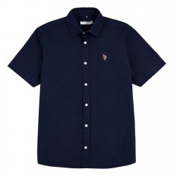 мъжка,блуза,с,яка,us,polo,assn,us,polo,oxford,short,sleeve,shirt,mens,navy,blazer
