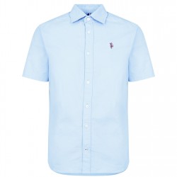 мъжка,блуза,с,яка,us,polo,assn,us,polo,oxford,short,sleeve,shirt,mens,blue,fog