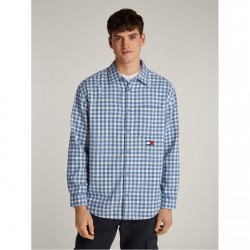 мъжки,ризи,tommy,jeans,tjm,badge,flannel,shirt,ext,colorado,blue