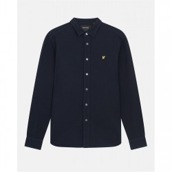 зимни,аксесоари,мъжки,ризи,lyle,and,scott,poplin,check,shirt,black,olivew753