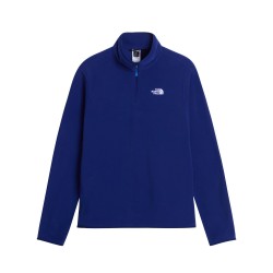 The North Face 100 Glacier Quarter Zip Fleece Mens - Bold Blue мъжки,полари,the,north,face,100,glacier,quarter,zip,fleece,mens,bold,blue