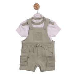 бебешки,облекла,mintini,baby,baby,top,and,dungaree,white,sage