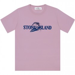 юношеска,тениска,детски,3/4,панталони,stone,island,junior,logo,tshirt,rosa,v0080