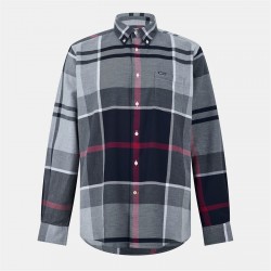 риза,с,дълъг,ръкав,облекла,на,разпродажба,мъжки,ризи,barbour,dunoon,long,sleeved,shirt,blue,granite