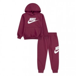 Бебешки анцуг Nike Fleece Tracksuit Baby Girls - Sweet Beet бебешки,анцуг,разпродажба,nike,бебешки,облекла,детски,екипи,детски,облекла,nike,fleece,tracksuit,baby,girls,sweet,beet