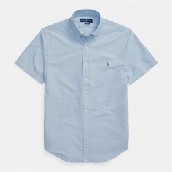 облекла,на,разпродажба,мъжки,ризи,polo,ralph,lauren,oxford,shirt,bsr,blue