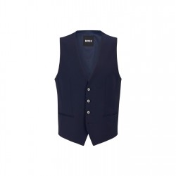 елек,мъжки,костюми,boss,men's,hbb,jasper,slim,fit,waistcoat,navy,405