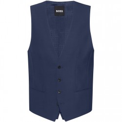 елек,мъжки,костюми,boss,men's,hbb,jasper,slim,fit,waistcoat,blue,463