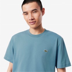 тениска,облекла,на,разпродажба,мъжки,тениски,lacoste,small,logo,t,shirt,blue,hd9