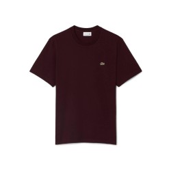 тениска,мъжки,тениски,lacoste,men,s,regular,fit,small,logo,t,shirt,burgundy,3ke