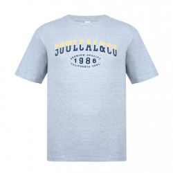 тениска,мъжки,тениски,soulcal,graphic,tee,sn43,grey,marl