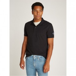мъжки,тениски,calvin,klein,jeans,badge,polo,black