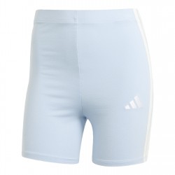 дамски,къси,панталони,дамски,къси,панталони,adidas,essentials,3,stripe,biker,shorts,womens,glow,blue